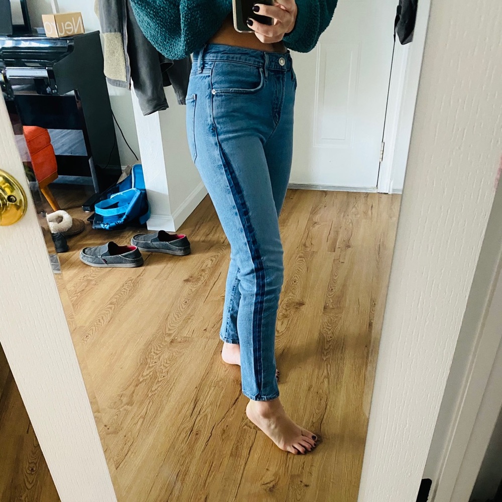 Agolde 2 tone jeans.. rare find!